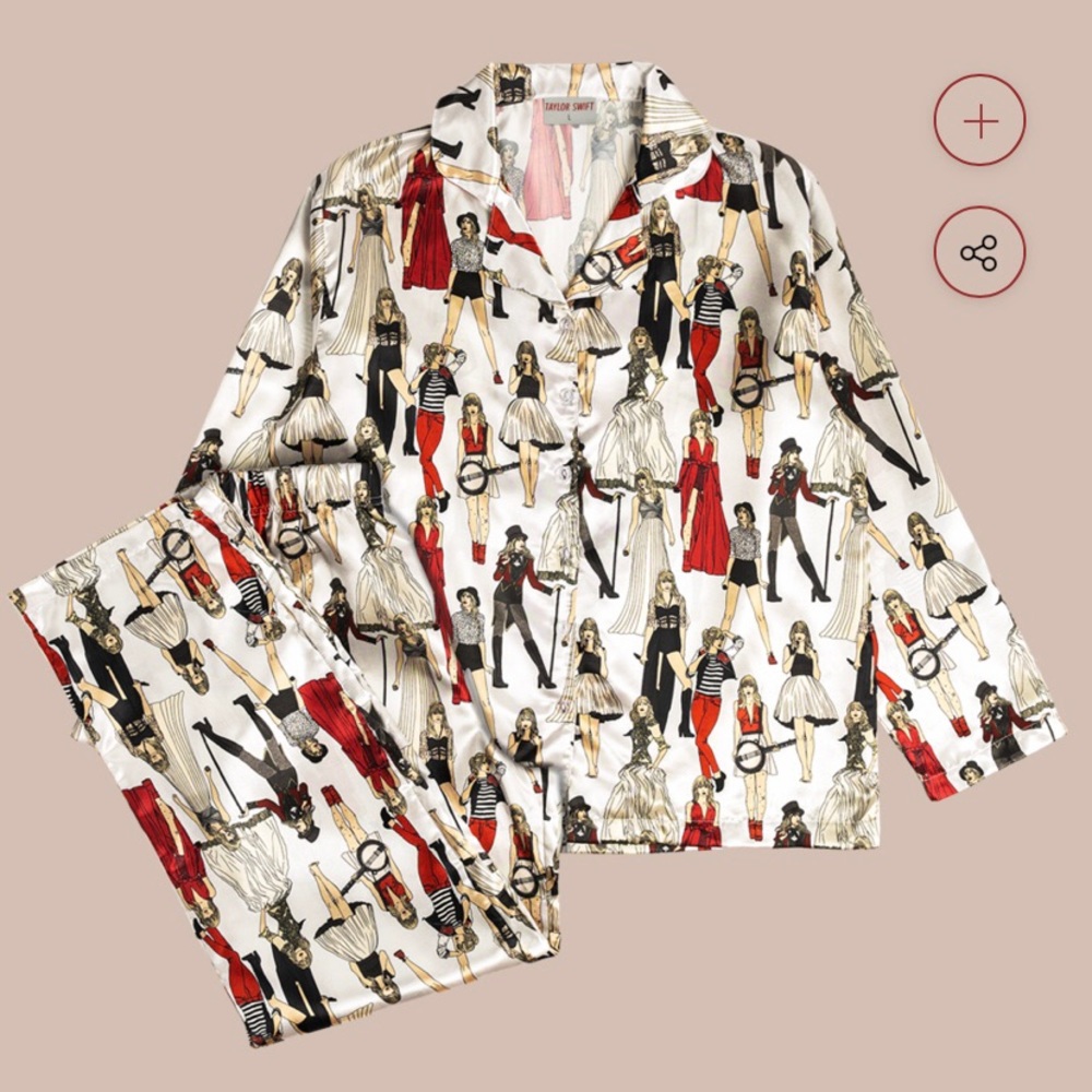 NEW Taylor Swift Red Eras Pajamas